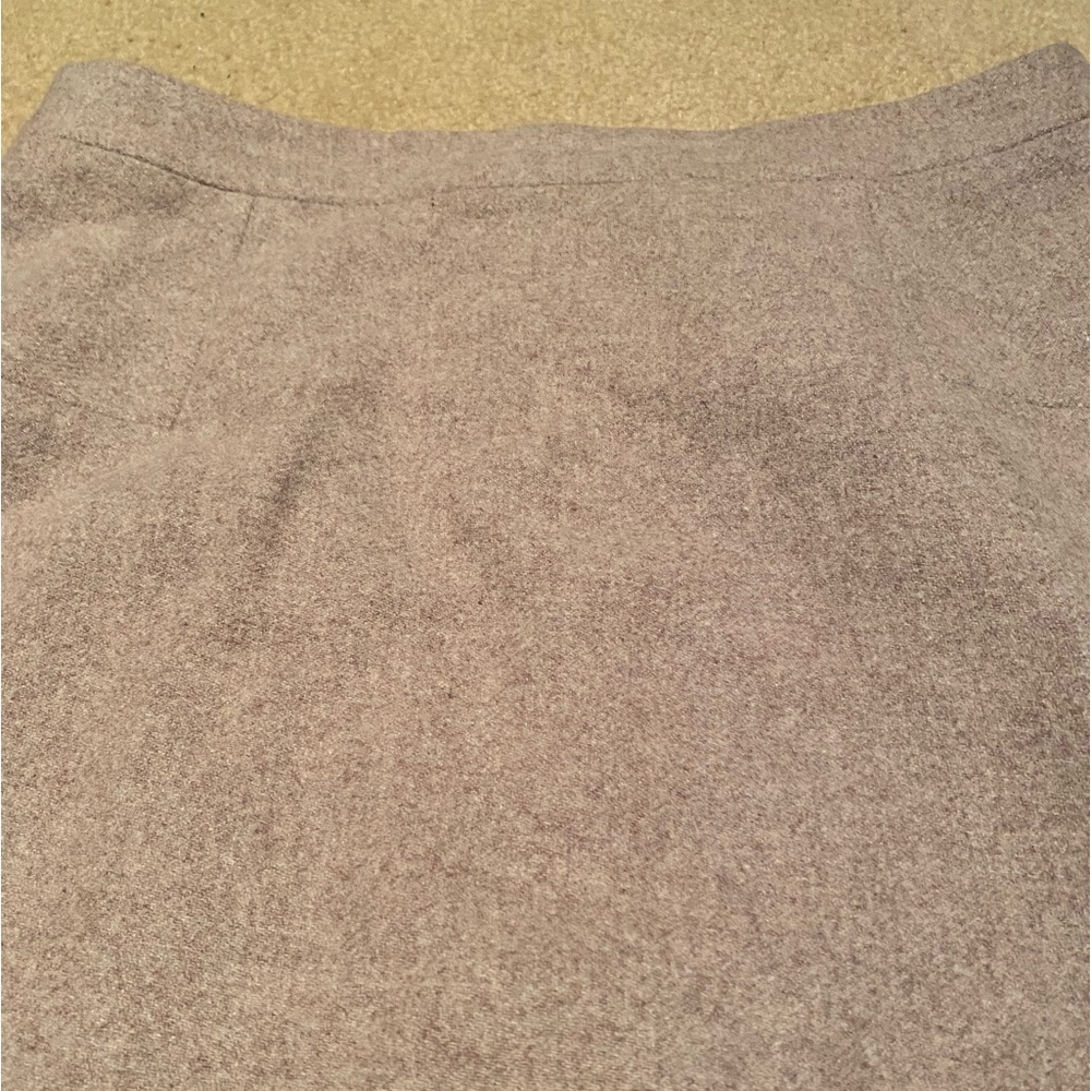 Jcrew Factory Cream Wool Skirt Size 6 - NWT - Picture 3 of 7